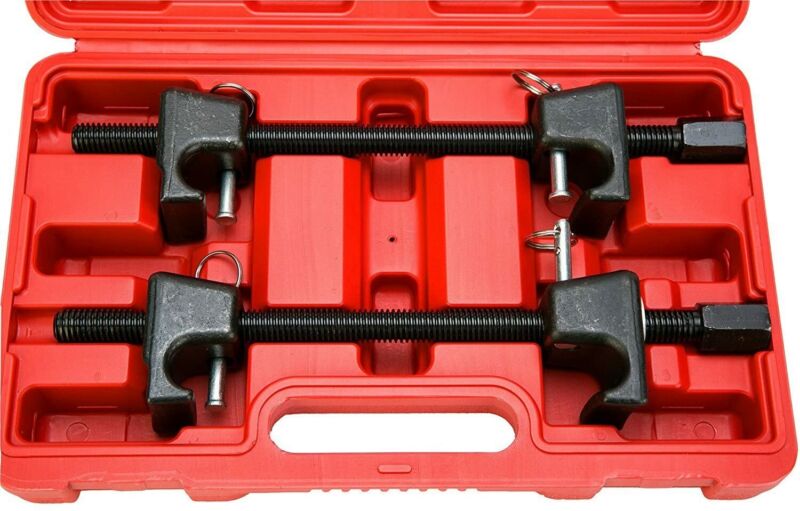 2Pcs Heavy Duty Coil Spring Compressor Strut Remover Installer Suspension Tool