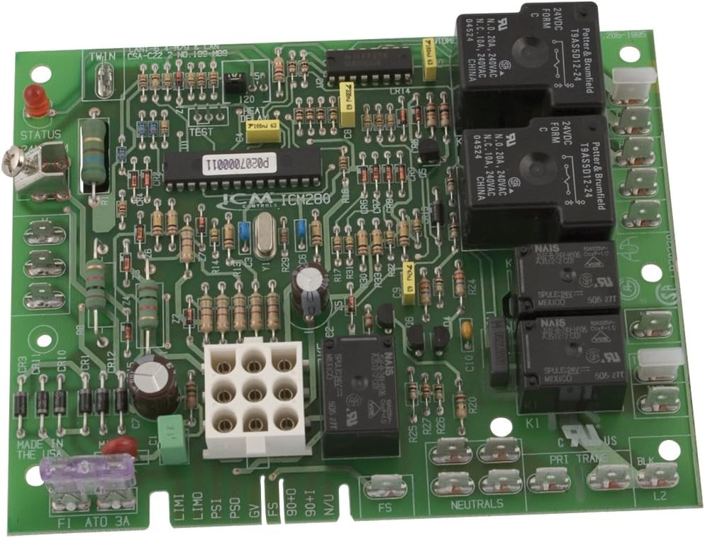 ICM controles ICM280 Horno control repuestos para modelos OEM incluyendo Goodman B18099-xx series paneles de control