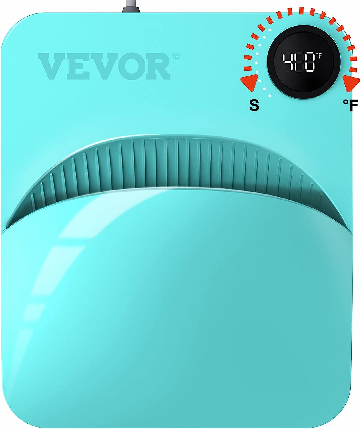 VEVOR Heat Press Machine,10x12inches Portable Shirt Printing Multifunctional Sublimation Transfer Heat Press Machine Teflon Coated, Easy Iron-on Press for T-Shirts/Pillows/Bags/HTV Vinyl Projects 9 x9-Verde