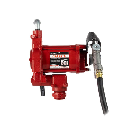 Fill-Rite FR701V Heavy Duty AC Transfer Pumps, 20 GPM, 115 VAC