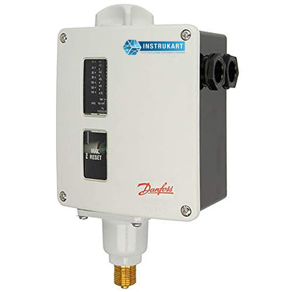 Danfoss - Interruptor de presión (rango: 3 a 40 PSI) con conexión de presión de 3/8 G para automóviles, calderas, turbina de vapor, bombas, HVAC, refrigeración marina. Modelo: RT-116 (paquete de 2)