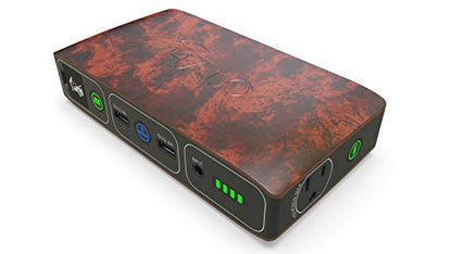 HALO Bolt - Cargador portátil de 58,830 mWh para teléfono y laptop, arrancador de automóvil con salida de corriente alterna y cargador de automóvil, dorado