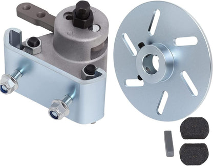 Pinza de freno Go Kart y pieza de disco compatible con Mancoo, Yerf- Dogg, Predatorr 212cc. Disco de orificio de 1 pulgada y pinza de freno mecánica, sistema de freno Go Kart