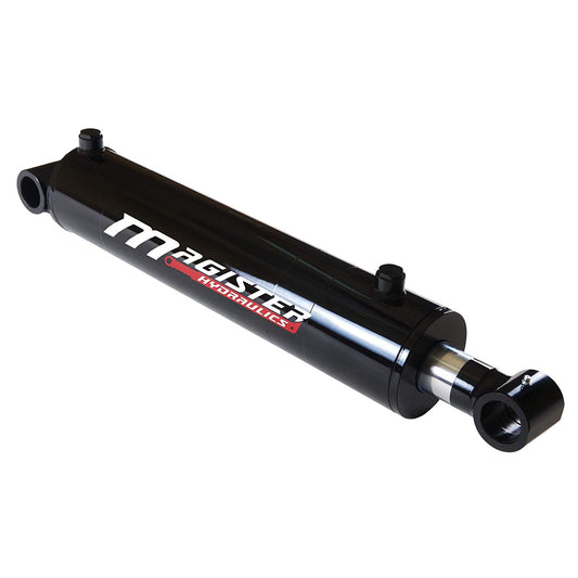 Cilindro hidráulico soldado Magister Hydraulics, tubo cruzado de doble acción, 4x4