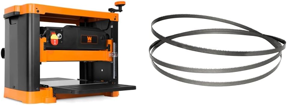 WEN PL1252 - Cepilladora de espesor de sobremesa de dos hojas de 15 amperios y 12.5 pulgadas, color negro