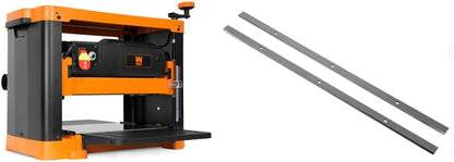 WEN PL1252 - Cepilladora de espesor de sobremesa de dos hojas de 15 amperios y 12.5 pulgadas, color negro