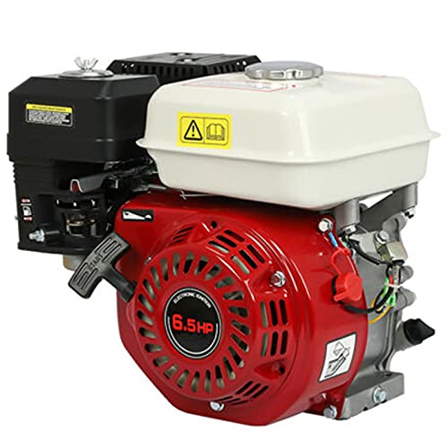 Motor de gasolina, motor de gasolina de 6.5 HP de 4 tiempos, motor de arranque manual OHV de 160 CC para Honda GX160 Go Kart Mini compresor de bicicleta divisor de troncos